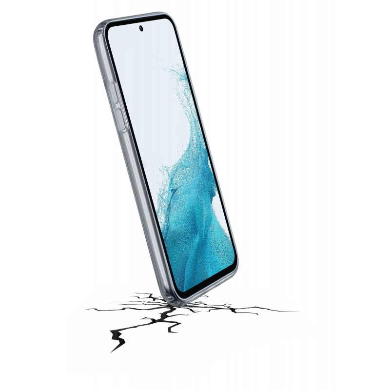 Cellularline Clear Strong - Galaxy A54 Custodia rigida con bordi in gomma Trasparente