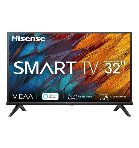 Hisense 32A4K TV 80 cm (31.5") HD Smart TV Wi-Fi Black