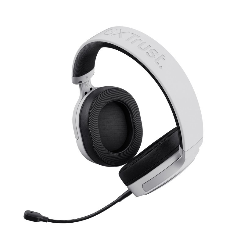 Trust GXT 498 Forta Auriculares Alámbrico Diadema Juego Negro, Blanco