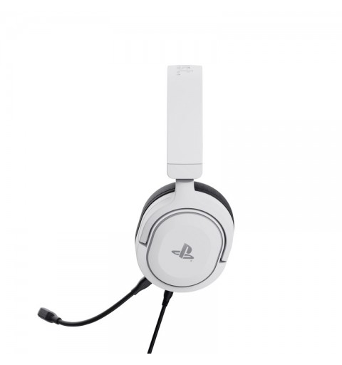 Trust GXT 498 Forta Auriculares Alámbrico Diadema Juego Negro, Blanco