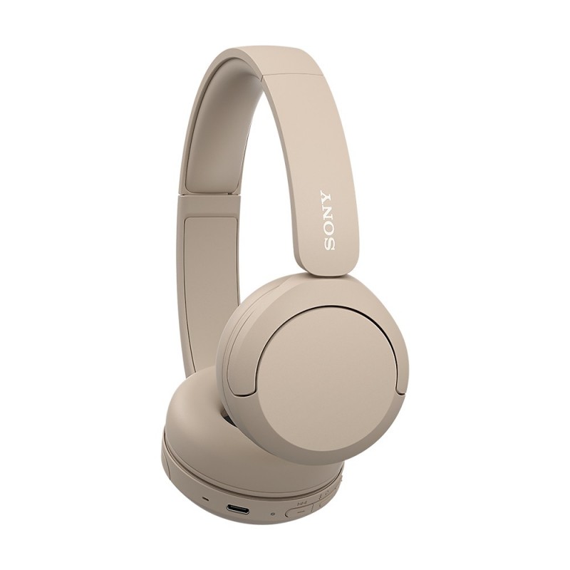 Sony WH-CH520 Auriculares Inalámbrico Diadema Llamadas Música USB Tipo C Bluetooth Base de carga Crema de color