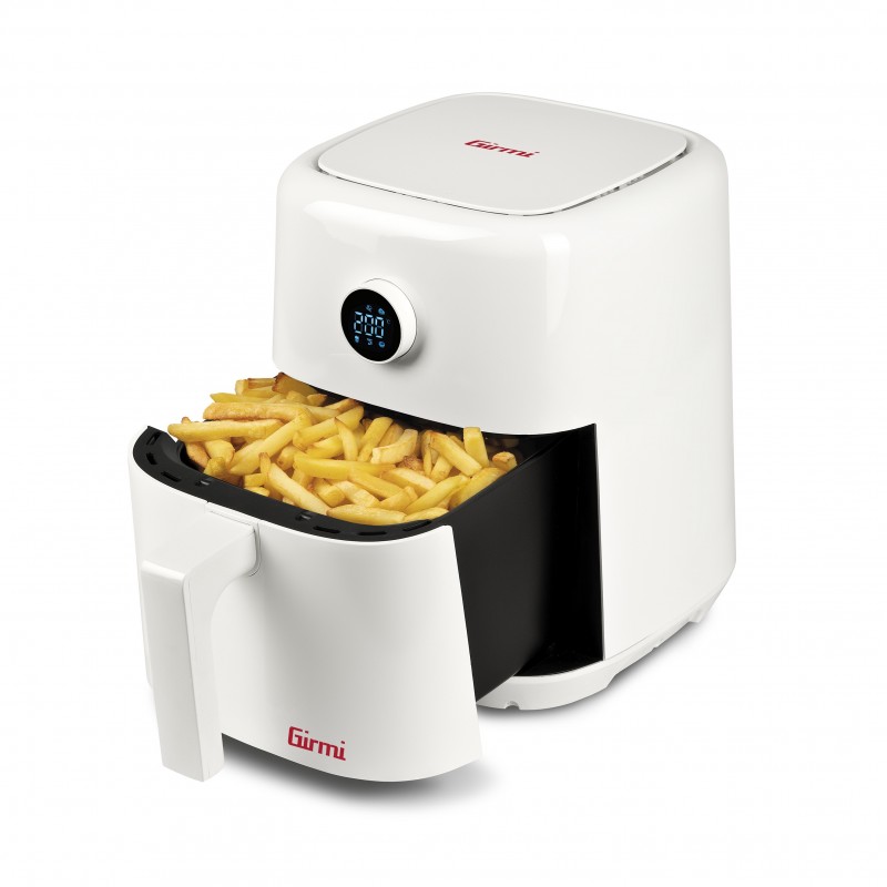 Girmi FG8601 friteuse Unique 5 L Autonome 1400 W Friteuse d’air chaud Blanc