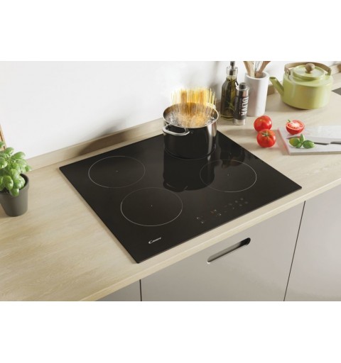 Candy CMCI642TT Black Built-in 59 cm Zone induction hob 4 zone(s)