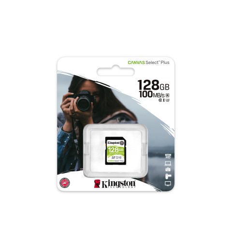 Kingston Technology Canvas Select Plus 128 GB SDXC UHS-I Class 10