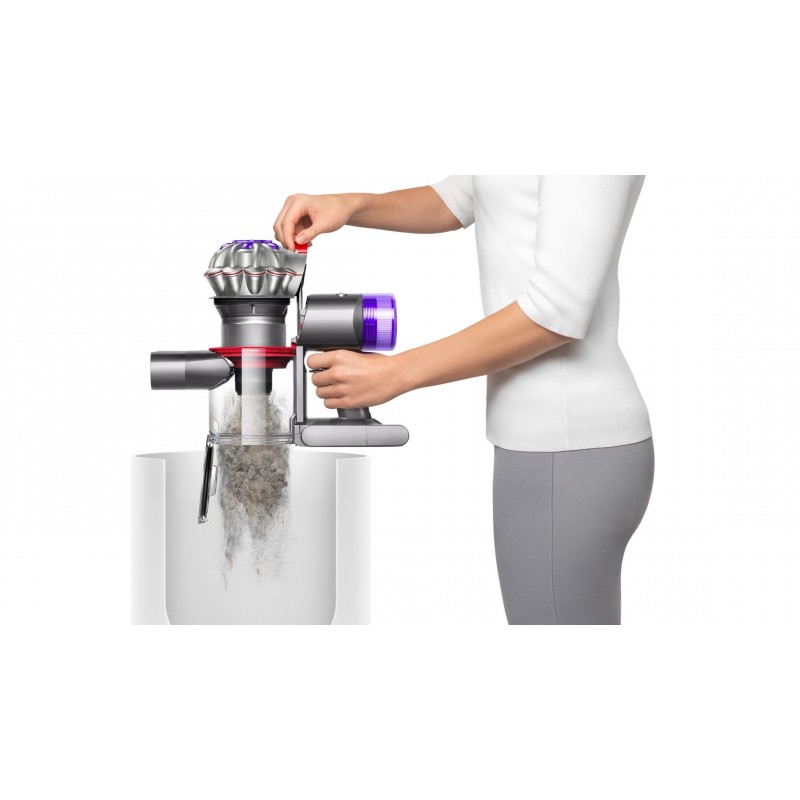 Dyson V8 Origin Púrpura, Plata Sin bolsa