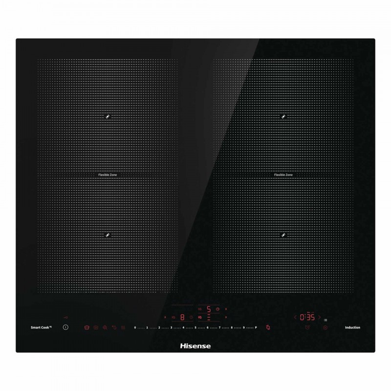 Hisense I6456CB hob Black Built-in 59.5 cm Zone induction hob 4 zone(s)