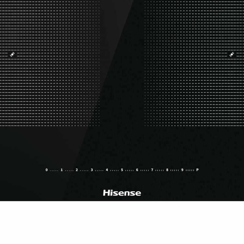 Hisense I6456CB hob Black Built-in 59.5 cm Zone induction hob 4 zone(s)