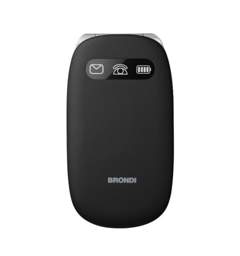 Brondi BROAMICOCOMFORTBKR téléphone portable 7,11 cm (2.8") Noir Téléphone numérique