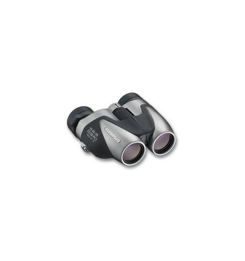 Olympus 10-30x25 Zoom PC I jumelle Porro Noir, Argent