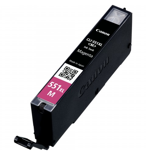 Canon Cartuccia d'inchiostro magenta a resa elevata CLI-551M XL