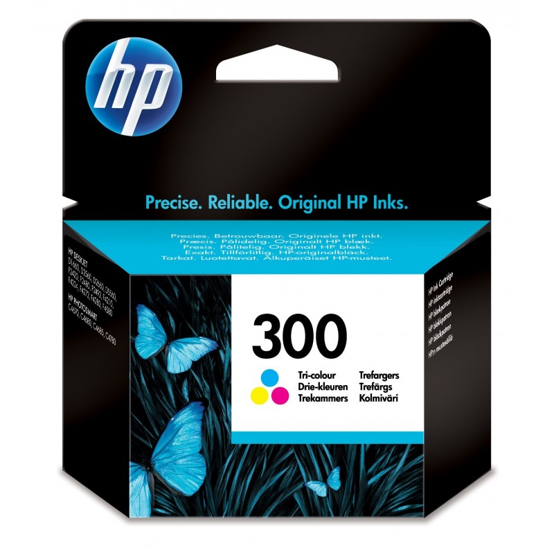 HP 300 Tri-color Original Ink Cartridge