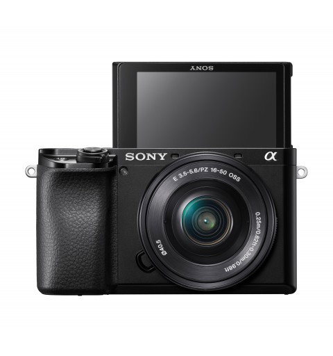 Sony α 6100 + 16-50mm MILC 24,2 MP CMOS 6000 x 40000 Pixel Schwarz