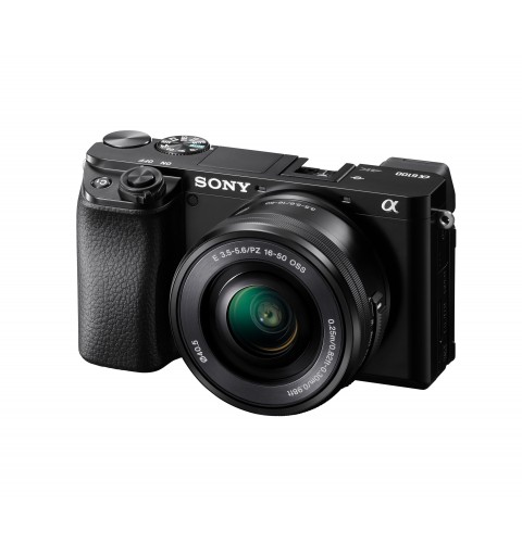 Sony α 6100 + 16-50mm MILC 24,2 MP CMOS 6000 x 40000 Pixeles Negro