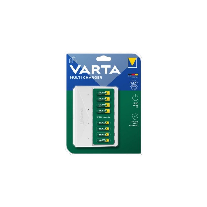 Caricabatterie Varta 57659101401 MULTI CHARGER Bianco