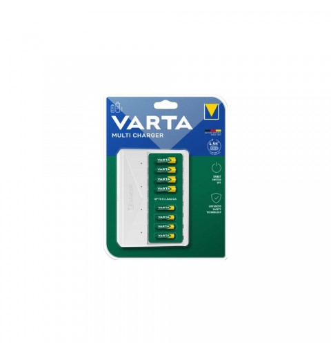 Caricabatterie Varta 57659101401 MULTI CHARGER Bianco