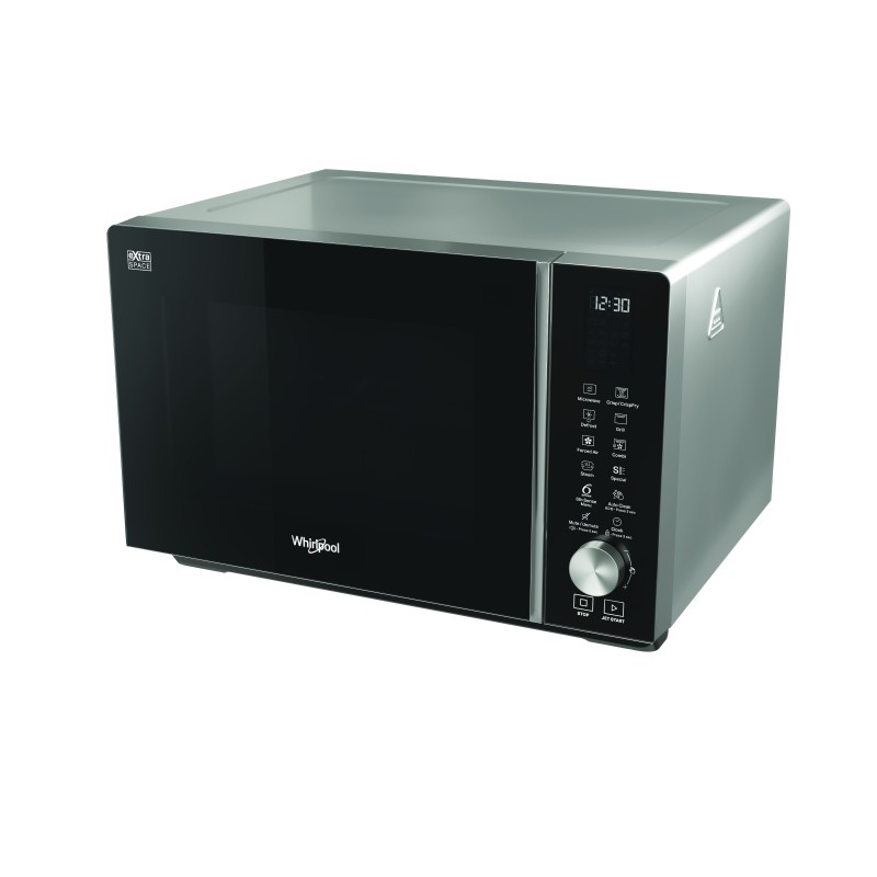 Whirlpool MWF 259 SB Superficie piana Microonde combinato 25 L 800 W Nero, Argento