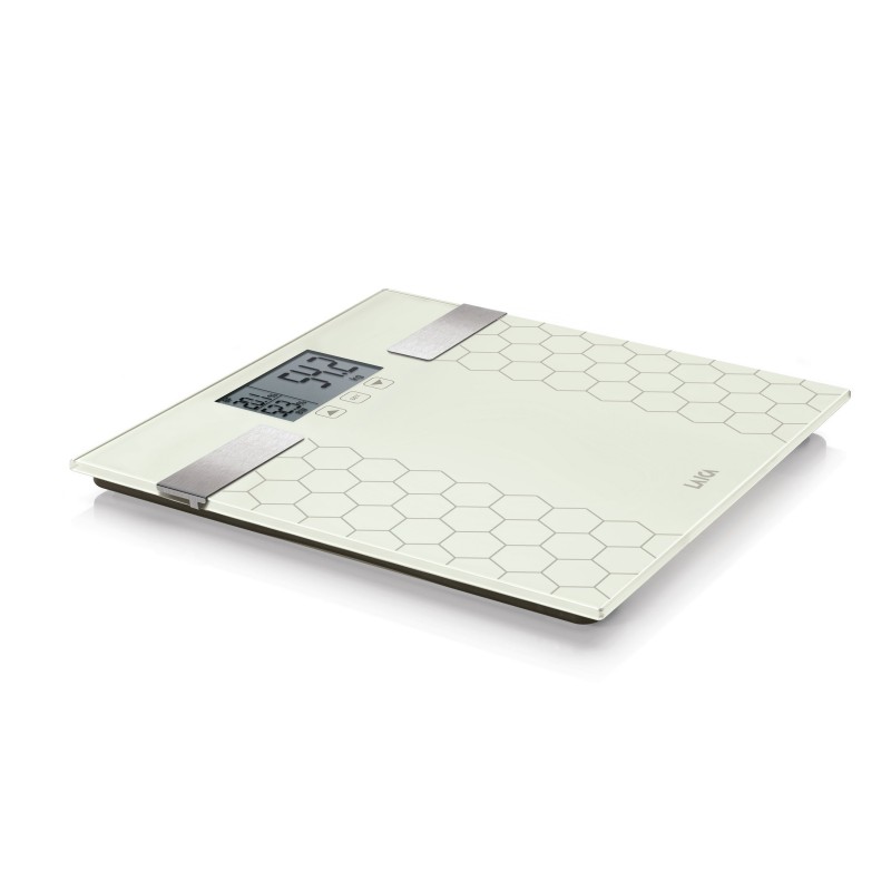 Laica PS5014 personal scale Square Grey Electronic personal scale