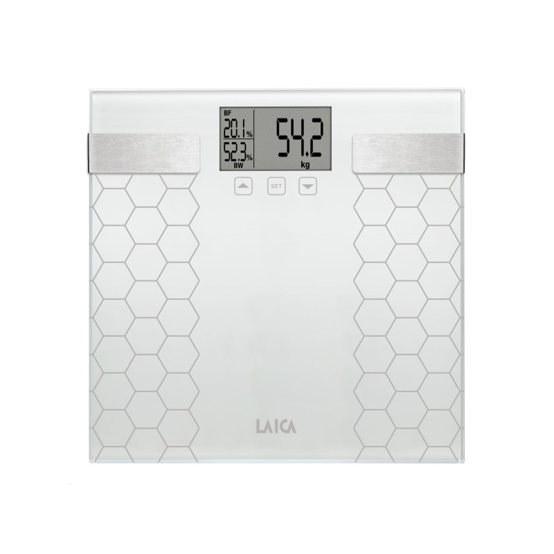 Laica PS5014 báscula de baño Plaza Gris Báscula personal electrónica