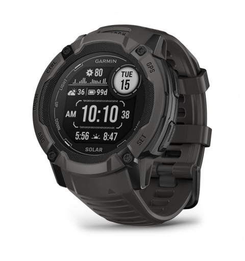 Garmin Instinct 2X Solar 2,79 cm (1.1") MIP 50 mm Grafito GPS (satélite)