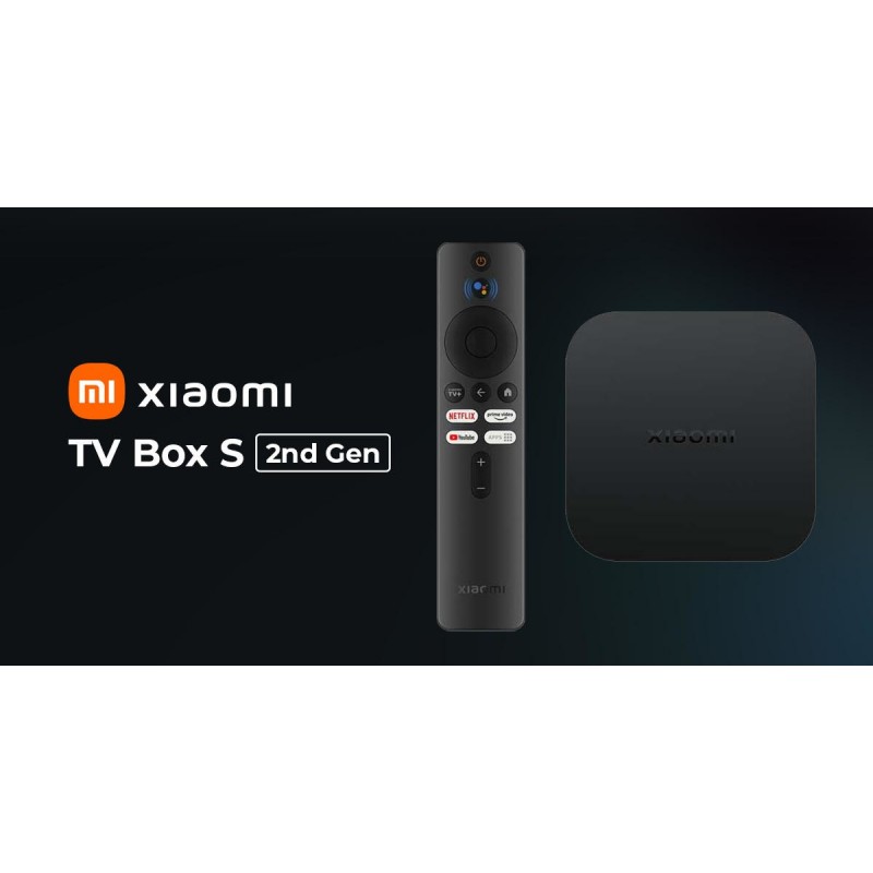 Xiaomi TV Box S Negro 4K Ultra HD 8 GB Wifi