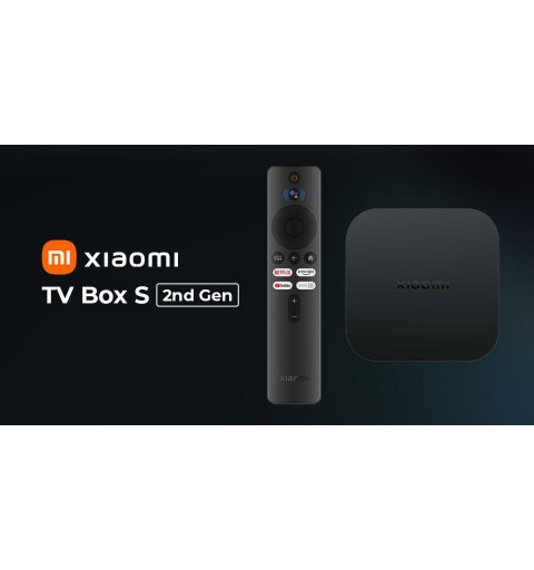 Xiaomi TV Box S Negro 4K Ultra HD 8 GB Wifi