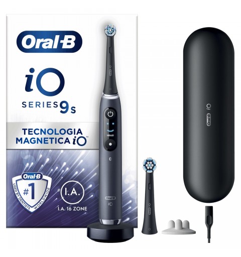 Oral-B iO 9S Adult Rotating-oscillating toothbrush Black