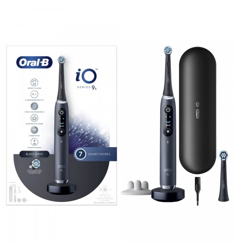 Oral-B iO 9S Adult Rotating-oscillating toothbrush Black