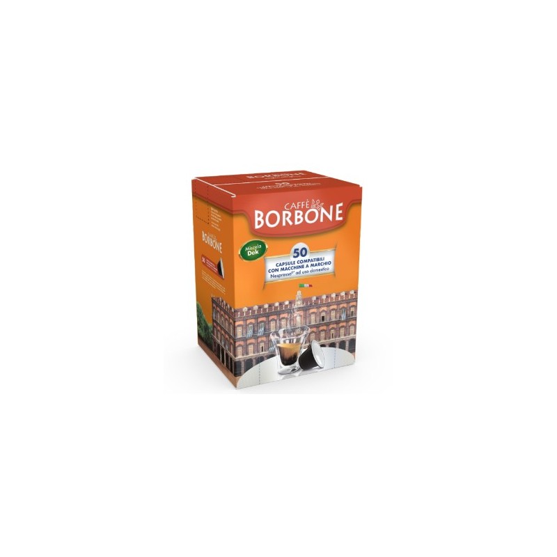 Caffè Borbone REBDEKPALAZODEK50N coffee capsule pod 50 pc(s)