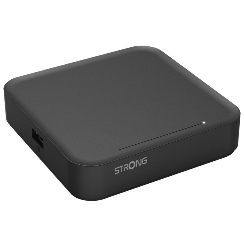 Strong LEAP-S3 boîtier de télévision intelligent Noir 4K Ultra HD 16 Go Wifi Ethernet LAN