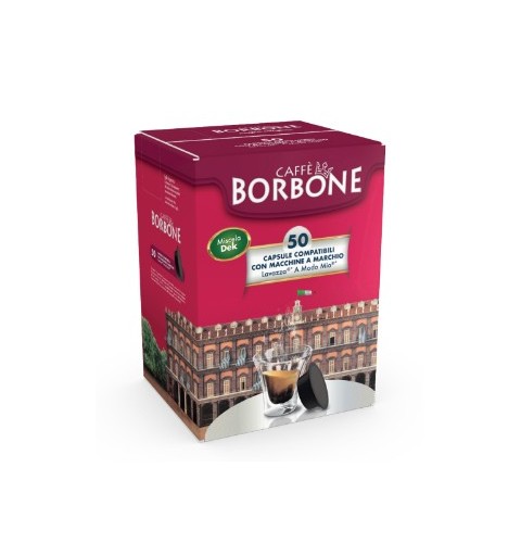 Caffè Borbone AMSDEKPALAZODEK050N bolsita y cápsula de café 50 pieza(s)