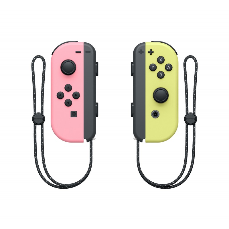 Nintendo 10011583 mando y volante Rosa, Amarillo Bluetooth Gamepad Analógico Digital Nintendo Switch, Nintendo Switch OLED