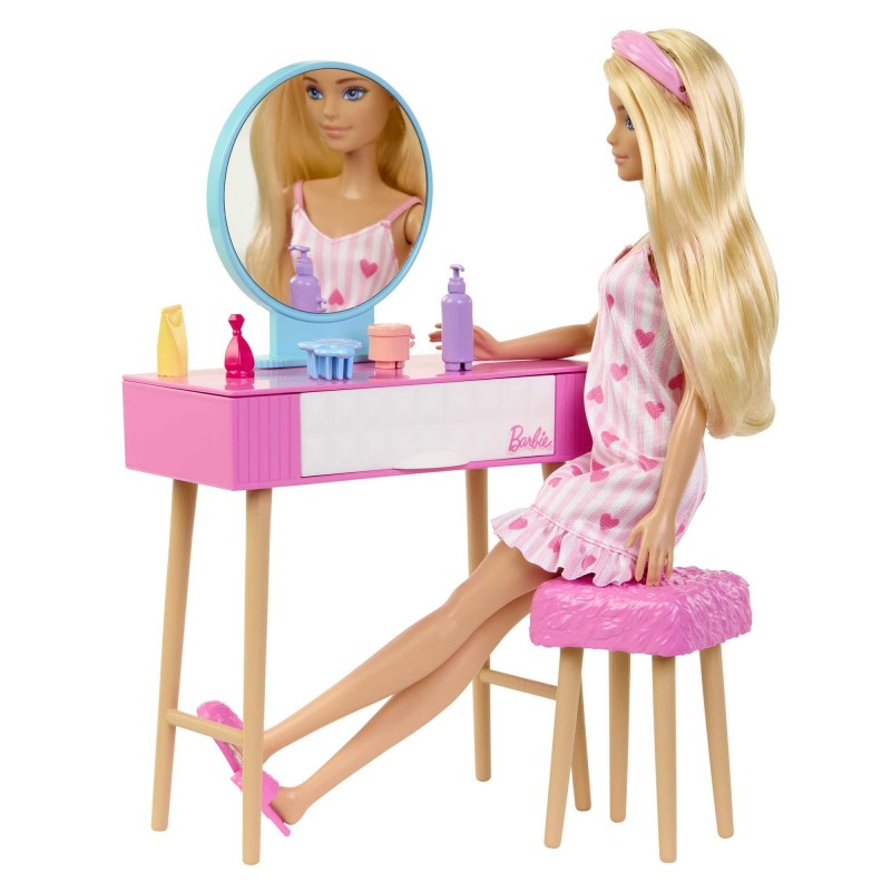 Barbie Bedroom Playset & Doll