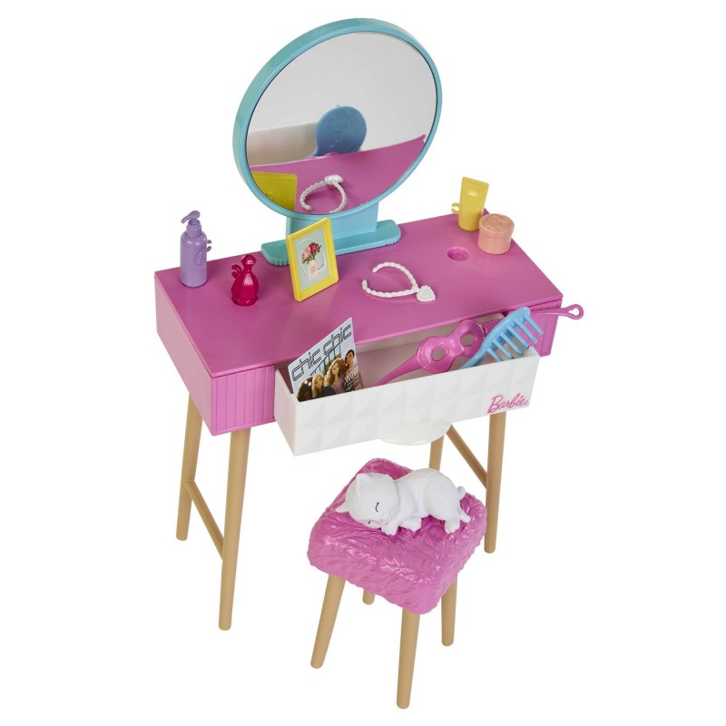 Barbie Bedroom Playset & Doll