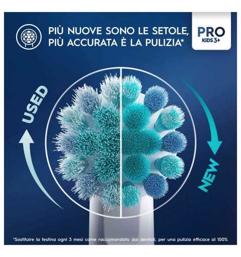 Oral-B Pro Kids 3 pièce(s) Multicolore