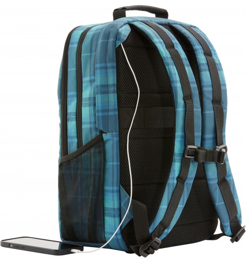 HP Campus XL Tartan Plaid Backpack