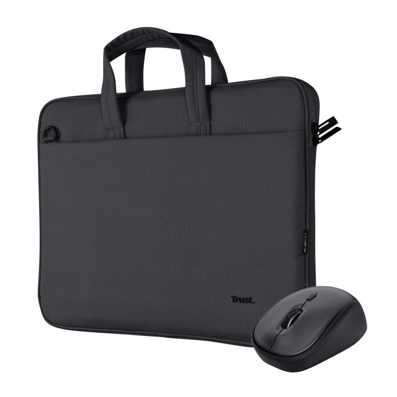 Trust Bologna notebook case 40.6 cm (16") Briefcase Black