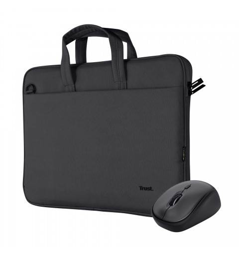 Trust Bologna notebook case 40.6 cm (16") Briefcase Black