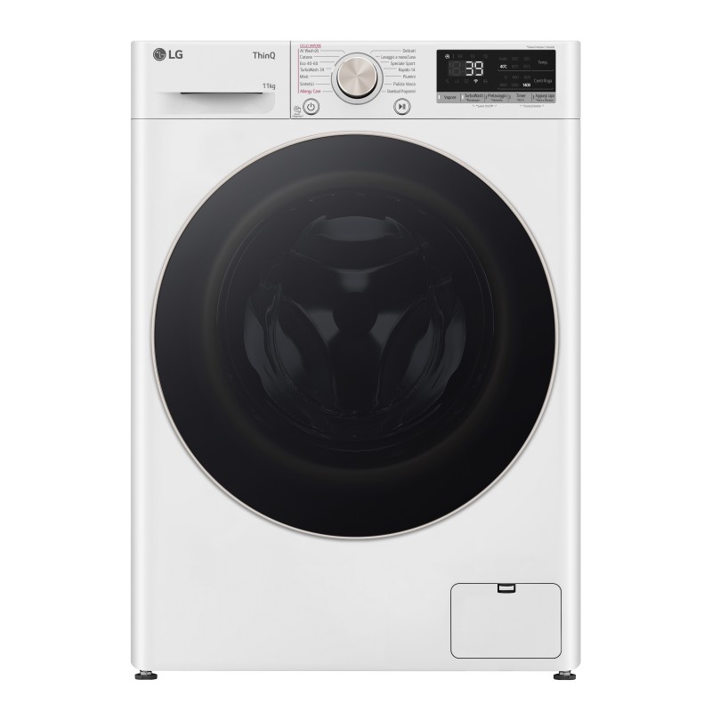 LG F4R7011TSWG washing machine Front-load 11 kg 1400 RPM A White