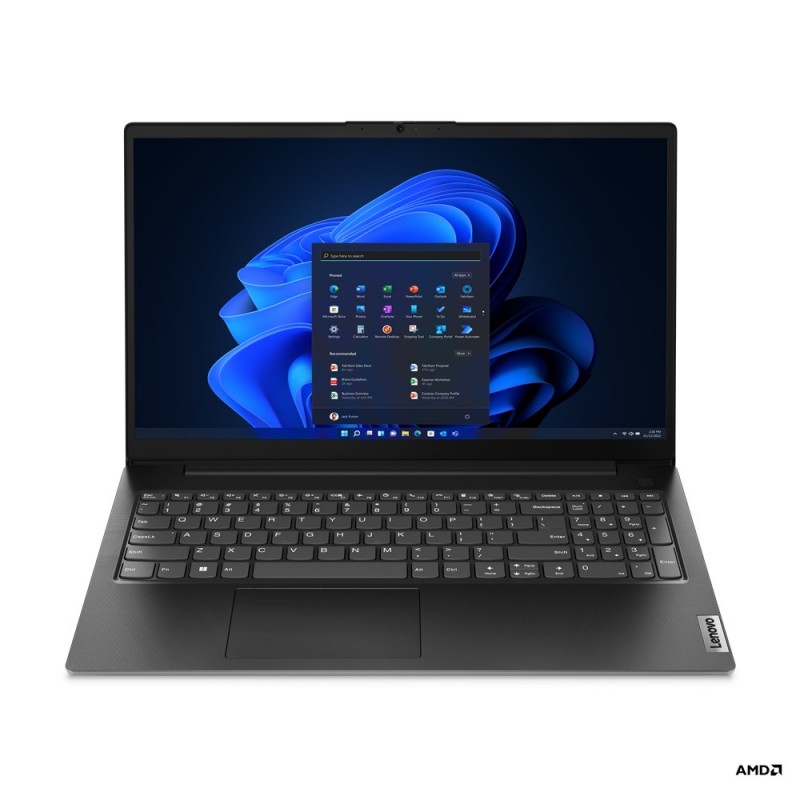 Lenovo V V15 7520U Computer portatile 39,6 cm (15.6") Full HD AMD Ryzen™ 5 8 GB LPDDR5-SDRAM 512 GB SSD Wi-Fi 5 (802.11ac)