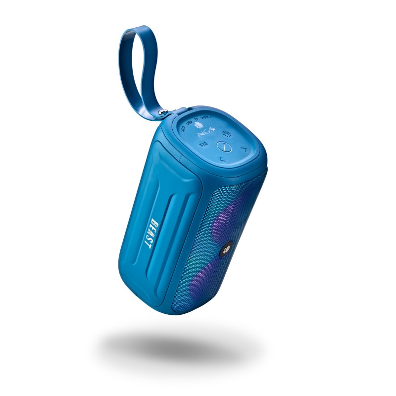 NGS ROLLER BEAST Enceinte portable stéréo Bleu 32 W