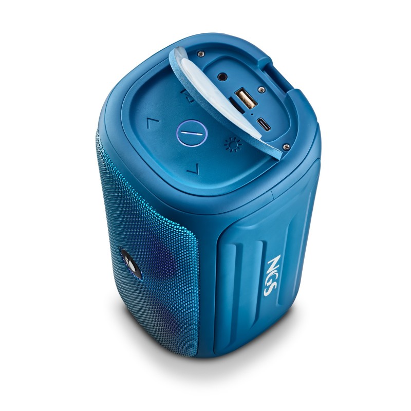 NGS ROLLER BEAST Enceinte portable stéréo Bleu 32 W