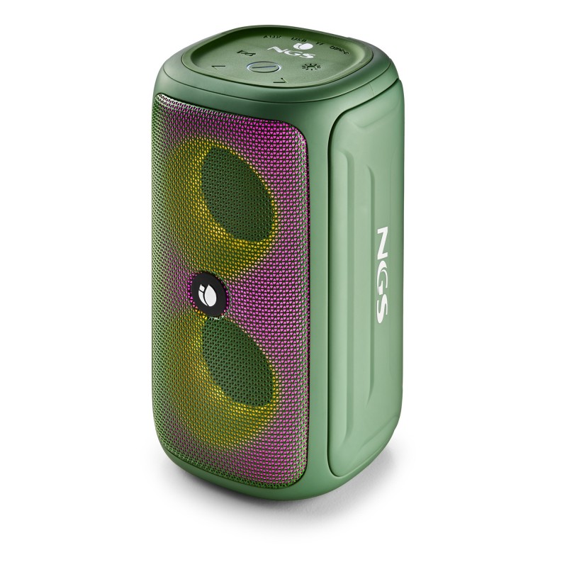 NGS ROLLER BEAST Enceinte portable stéréo Vert 32 W