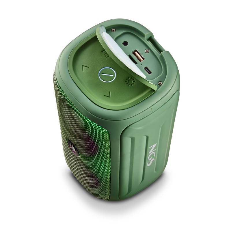 NGS ROLLER BEAST Enceinte portable stéréo Vert 32 W