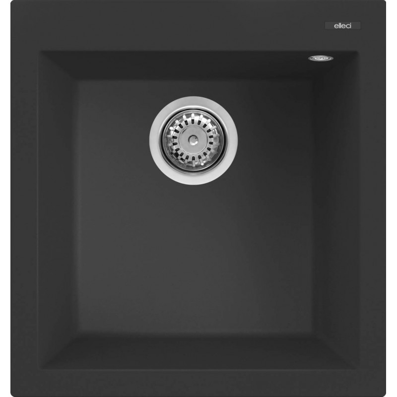 Elleci Quadra 102 Top-mounted sink Rectangular Granitek