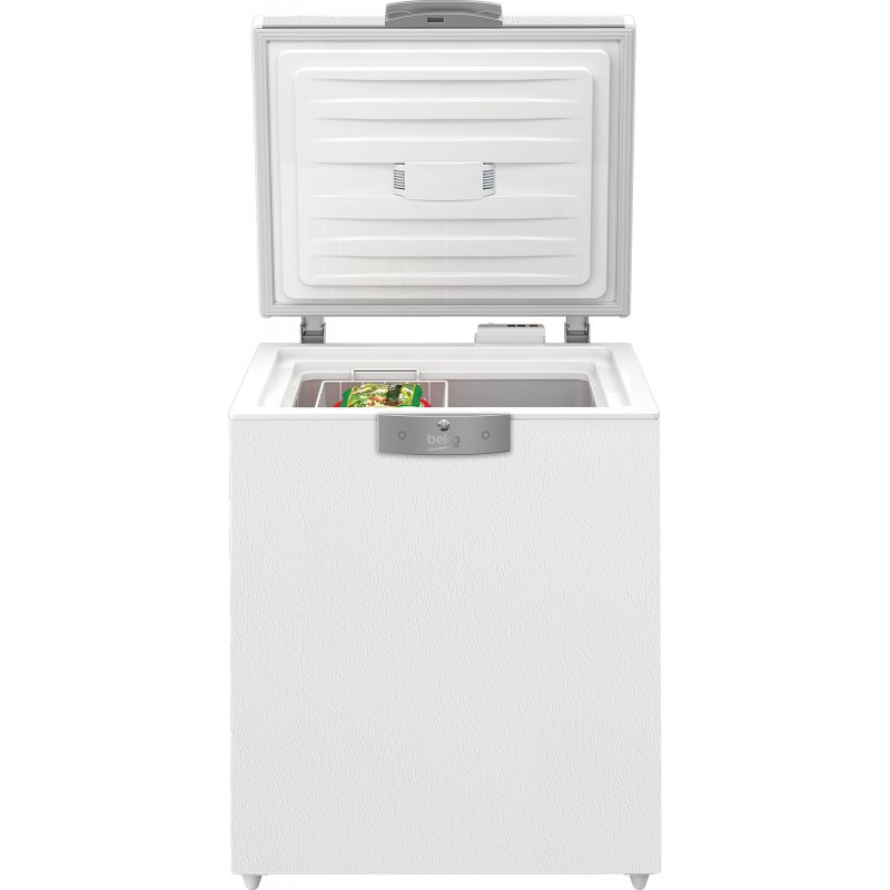 Beko HSM14540 congelador Arcón congelador Independiente 205 L E Blanco