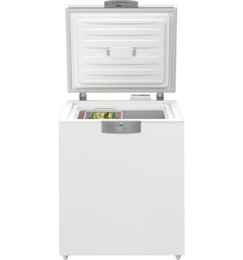 Beko HSM14540 congelador Arcón congelador Independiente 205 L E Blanco