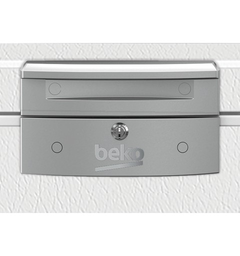 Beko HSM14540 congelador Arcón congelador Independiente 205 L E Blanco