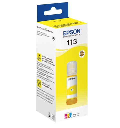 Epson 113 EcoTank Pigment Yellow ink bottle