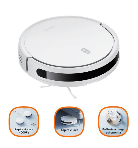 Xiaomi E10 robot vacuum 0.4 L Bagless White