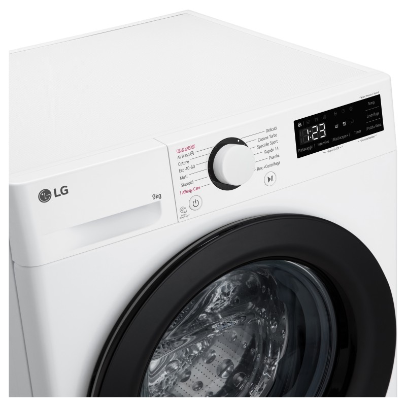 LG F4R3009NSWB lavadora Carga frontal 9 kg 1400 RPM A Blanco